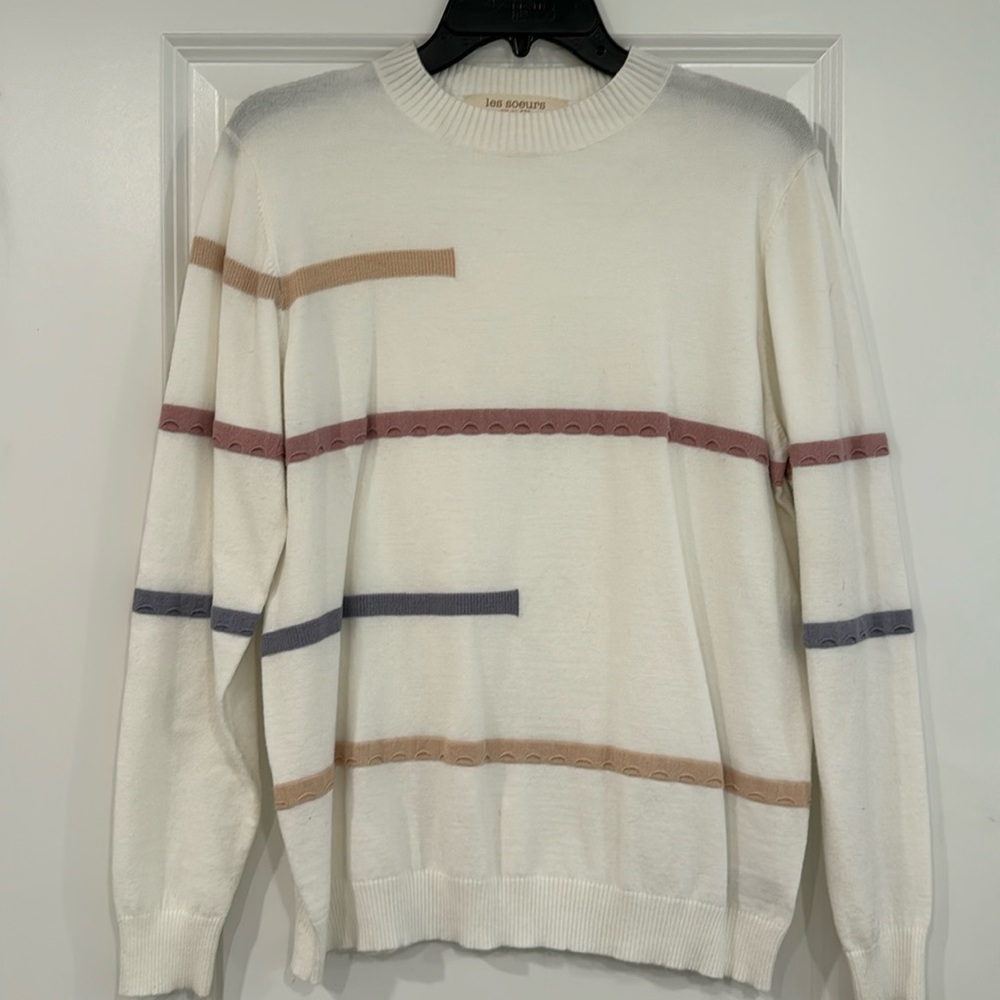 Cream color spring sweater
